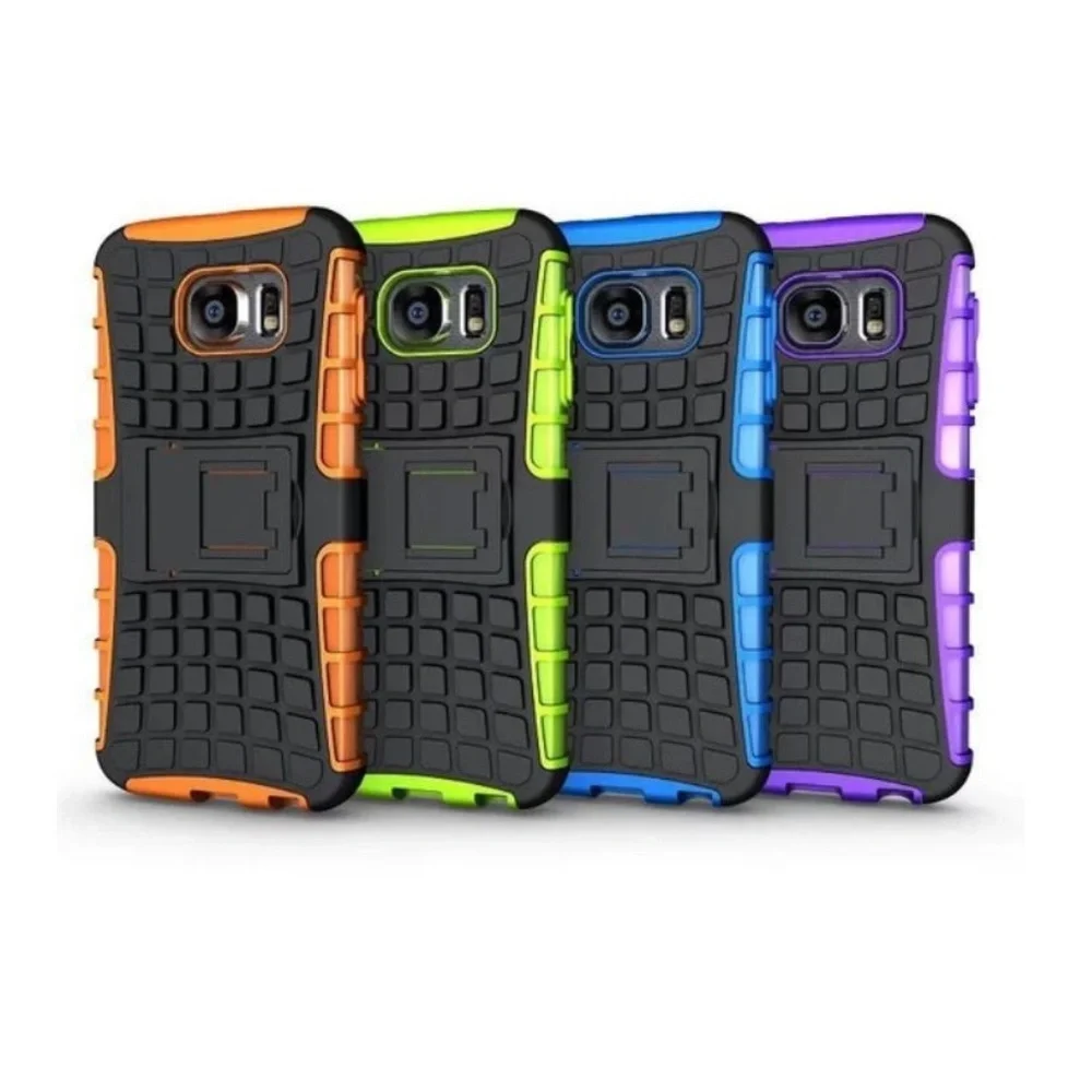 GALAXY S6 Dual Layer Case Rugged Tough Tire Grip